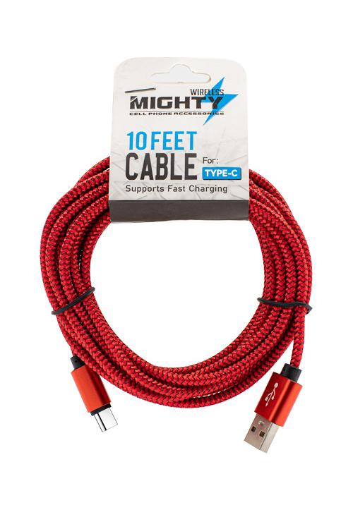 10FT  Wholesale Super Cable for Type C-TC10F